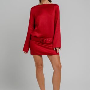 St. Moritz Red Dress